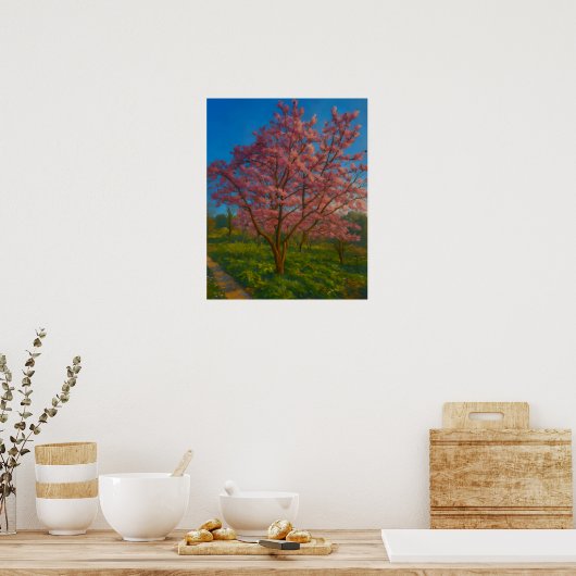 Poster Crossroads - Jardin du printemps (Cuisine)