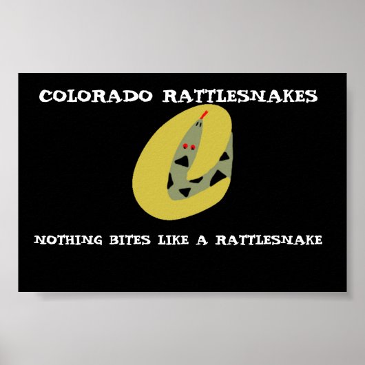 Poster Crotale du Colorado (Devant)
