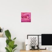 Poster Crotale rose Basilisk (Bureau à domicile)
