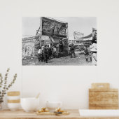 Poster Crotelier Joe Sideshow, années 1920 (Cuisine)