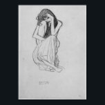 Poster Crouching du front par Gustav Klimt<br><div class="desc">Ce tableau intitulé Crouching from the front est réalisé par le célèbre artiste Gustav Klimt. À propos de Gustav Klimt Gustav Klimt était un peintre symboliste autrichien et l'un des membres les plus importants du mouvement de sécession de Vienne. Il est devenu l'un des membres fondateurs et président de la...</div>