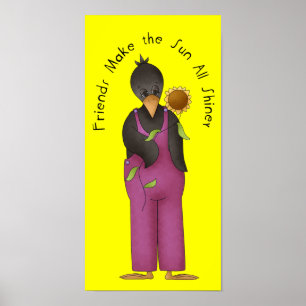 Poster Crow de l'amitié