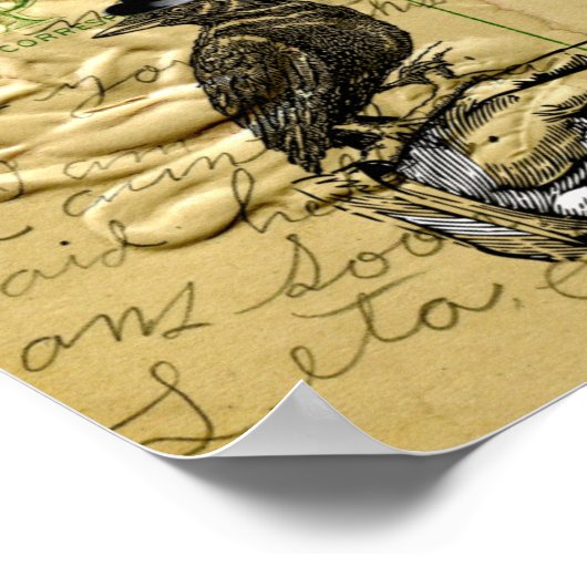 Poster Crow et squelette (Coin)