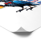 Poster Crow, F-Caw-F Funny Bird Creative Casual (Coin)