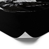 Poster Crow F-Caw-F Funny Bird Moon Gothic Adult Humor Cr (Coin)