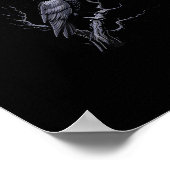 Poster Crow F-Caw-F Funny Bird Saying Humor Meme (Coin)
