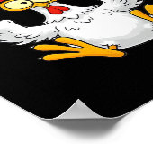 Poster Crow F-Caw-F Funny Humor Gothic (Coin)