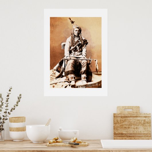 Poster Crow Indian 1880 (Cuisine)