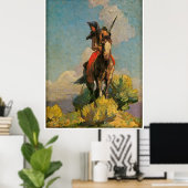 Poster Crow Outlier par William Herbert Dunton (Bureau à domicile)