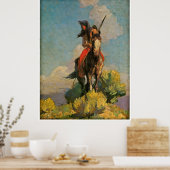 Poster Crow Outlier par William Herbert Dunton (Cuisine)