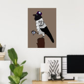 Poster Crow Steampunk (Bureau à domicile)