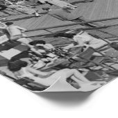 Poster Crowd Beach (Coin)