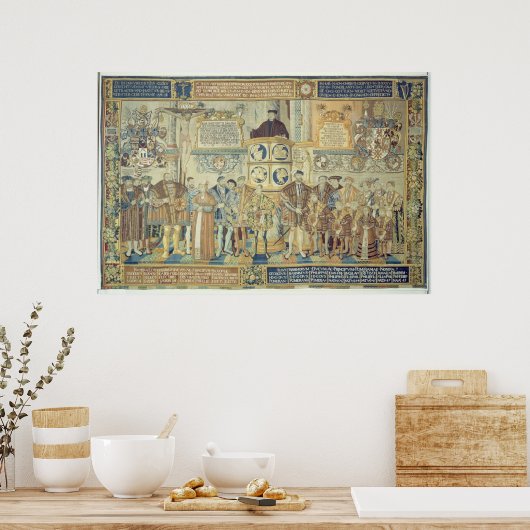 Poster Croy Tapestry, 1554 (Cuisine)