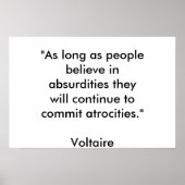 Poster croyance (Devant)