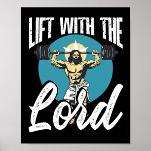 Poster Croyances chrétiennes de l'instructeur de gym Body