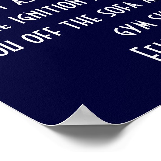 Poster Croyances de perte de poids 1 (Coin)