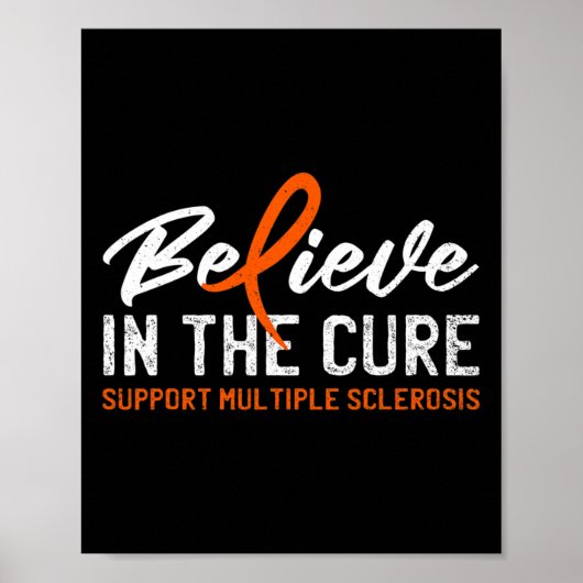 Poster Croyez En La Cure Ms Multiple Sclerosis Awards (Devant)