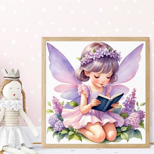 Poster Croyez en les contes de fées Lire l'affiche d'art