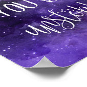 Poster Croyez En Vous-Même Citation (Coin)