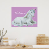 Poster Croyez l'affiche Unicorn (Cuisine)