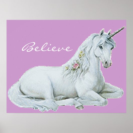 Poster Croyez l'affiche Unicorn (Devant)
