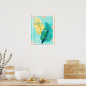 Poster Croyez, Rêve, Relax Bath Wall Art (Cuisine)