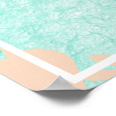 Poster Croyez, Rêve, Relax Bath Wall Art (Coin)