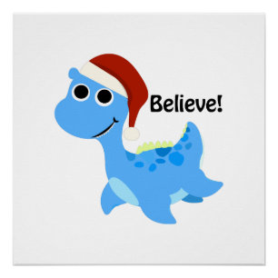 Poster Croyez! Santa Nessie