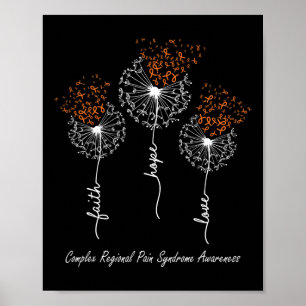 Poster Crps Sensibilisation Foi Espoir Amour Dandelion