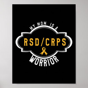 Poster Crpsrsd Sensibilisation Orange Ribbon Tee Cadeau P