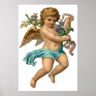 Poster Cru "d'ange bleu"