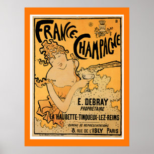 Poster Cru de la France Champagne