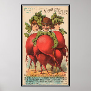 Poster Cru : la publicité d'agriculture -