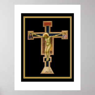 Poster Crucifix de Giotto vers 1290 - 1295 mur de sympath