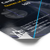 Poster Crucifixion cosmique (Coin)