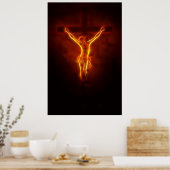 Poster Crucifixion de Jésus (Cuisine)