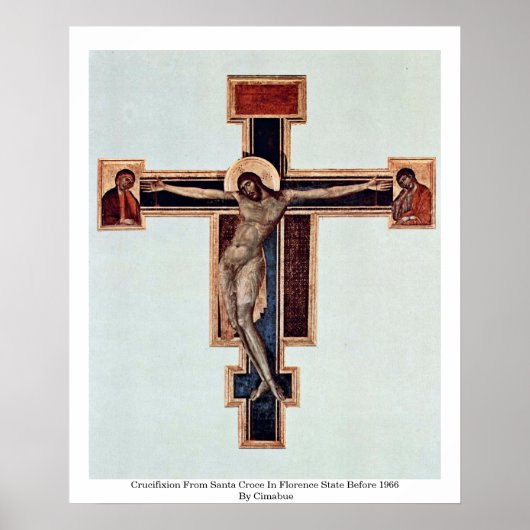 Poster Crucifixion De Père Noël Croce Dans L'État De Flor (Devant)
