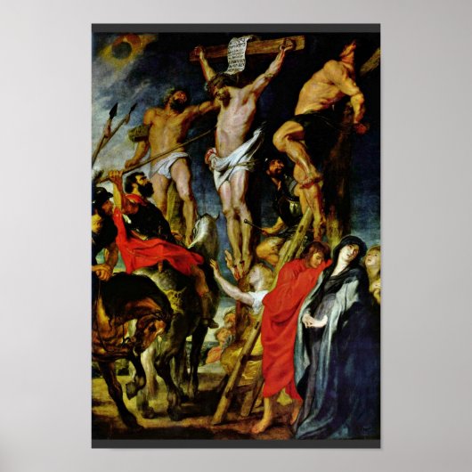 Poster Crucifixion De Rubens Peter Paul (Meilleure Qualit (Devant)