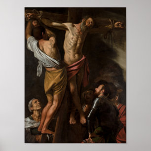 Poster Crucifixion de Saint Andrew par Caravaggio - Poste