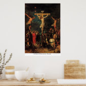 Poster Crucifixion du Christ par Frans I Francken (Cuisine)