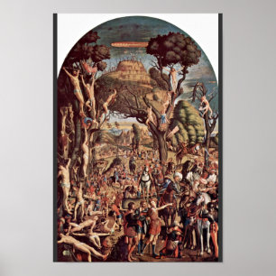 Poster Crucifixion Of The Ten Thousand On Mount Ararat