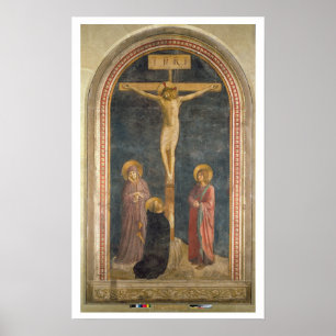 Poster Crucifixion with the Virgin, SS. John the Evangeli
