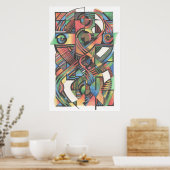 Poster Cruciforme 9 (Cuisine)