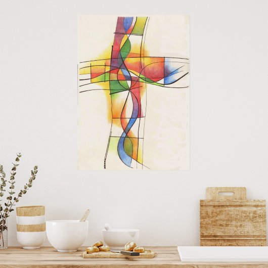 Poster Cruciforme XII (Cuisine)