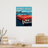 Poster Cruiser routier classique de Seattle (Cuisine)