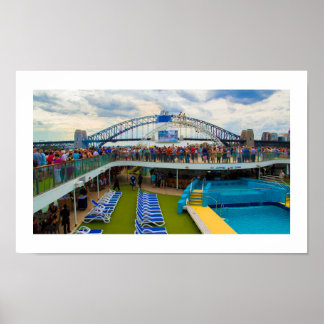 Poster | Cruiseschip Sydney Harbour Bridge