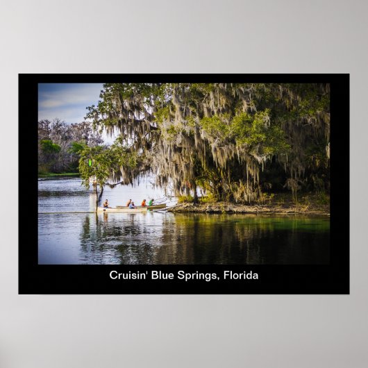 Poster Cruisin' Blue Springs, Floride (Devant)