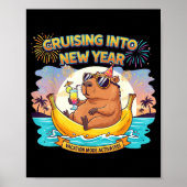 Poster Cruising Into 2026 New Years Eve Party Matching Fa (Devant)