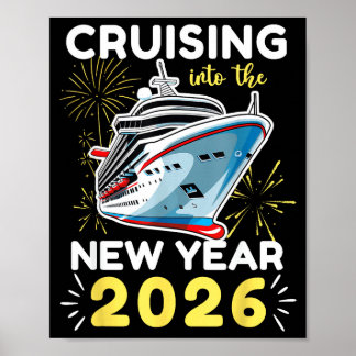 Poster Cruising Into The New Year 2026 