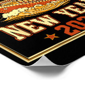 Poster Cruising Into The New Year 2026 Voyage Fireworks  (Coin)